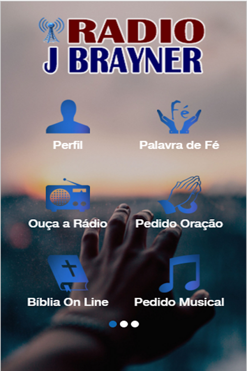 Android application Radio JBrayner screenshort