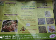 Al Saad Foods menu 1