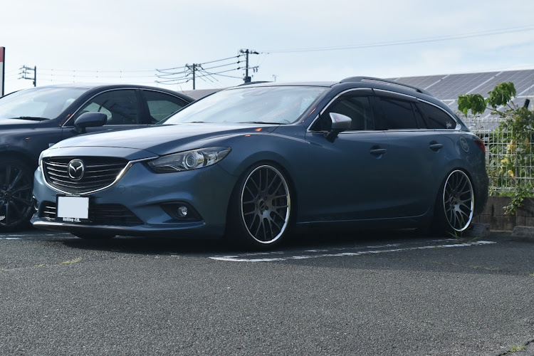 アテンザワゴンのアテンザ・車高調・SSR・エグゼキューター・CV03に関するカスタム事例の投稿画像1枚目