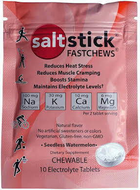 SaltStick Fastchews Chewable Electrolyte tablets POP: Box of 12 Packets alternate image 1