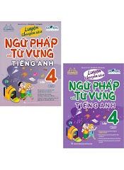 Combo The Langmaster - Luyện Chuyên Sâu Ngữ Pháp Và Từ Vựng Tiếng Anh Lớp 4 - Tập 1 + 2 (Global Success) (Bộ 2 Cuốn) _Mt