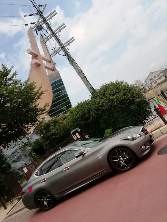 フーガの大阪府藤井寺市藤井寺・藤井寺市生涯学習センター(アイセル シュラホール)・船の埴輪をモーチーフ・ローガンに関するカスタム事例の投稿画像5枚目
