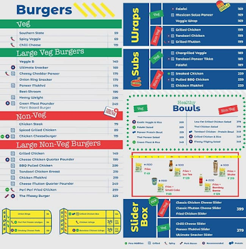 Burgrill - The Win Win Burger menu 