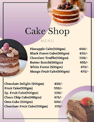 Cake Shop menu 6