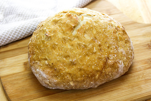 Crusty Bread in a Dutch Oven - ZoëBakes