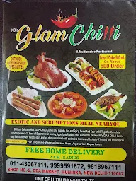 Glam Chilli menu 5