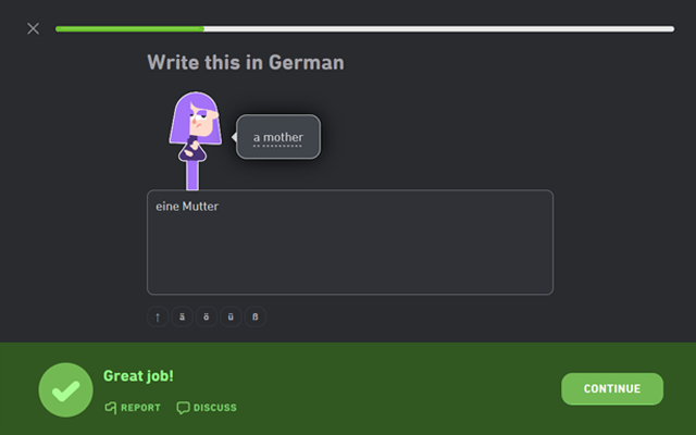 Dark Duolingo Preview image 4