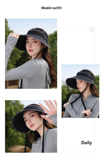 Title 6, Upgrade 50 Plus-size Widened Brim Plaid Ice Sil...