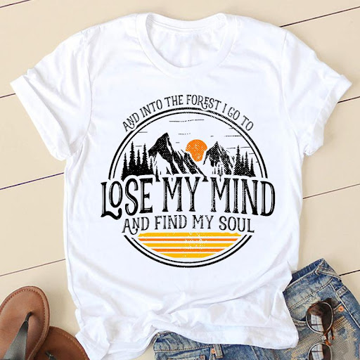 Title 7, Advertising Shirt White Short-sleeved Round Nec...