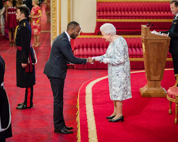 Towett Ngetich meets Queen Elizabeth II