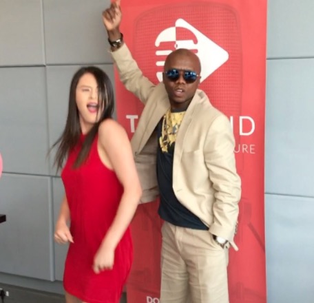 Lalla and Tbo Touch show off their sick dance moves.