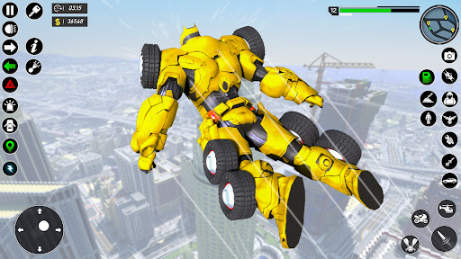 Screenshot Flying Robot Car Transform