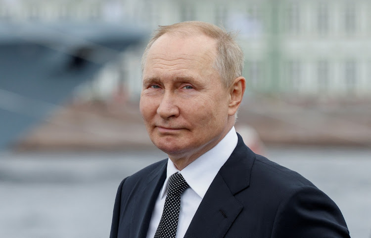 Russia's President Vladimir Putin . Picture: MAXIM SHEMETOV/REUTERS