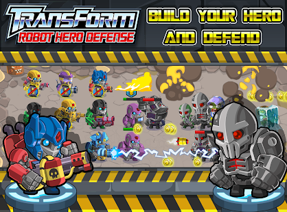 Transform Robot Defense Hero Fighter 1.3 APK + Мод (Бесконечные деньги) за Android