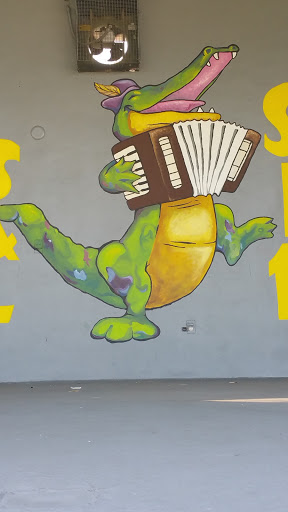 The Happy Gator Mural 