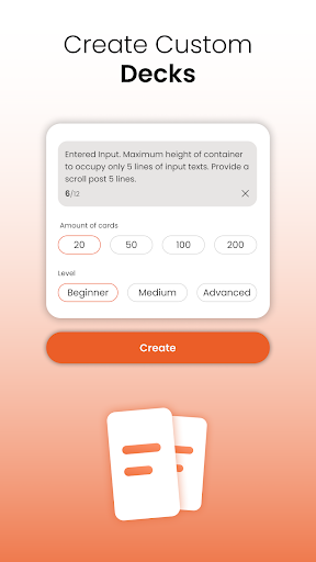 Screenshot Flipcard:AI Flashcard Generate