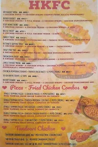 Hungry Kyaaaa? - Pizza And Fried Chicken menu 2