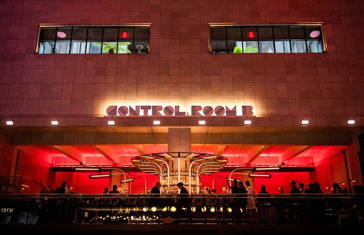 A former electricity control room has been turned into a bar called Control Room B. Picture: BLOOMBERG