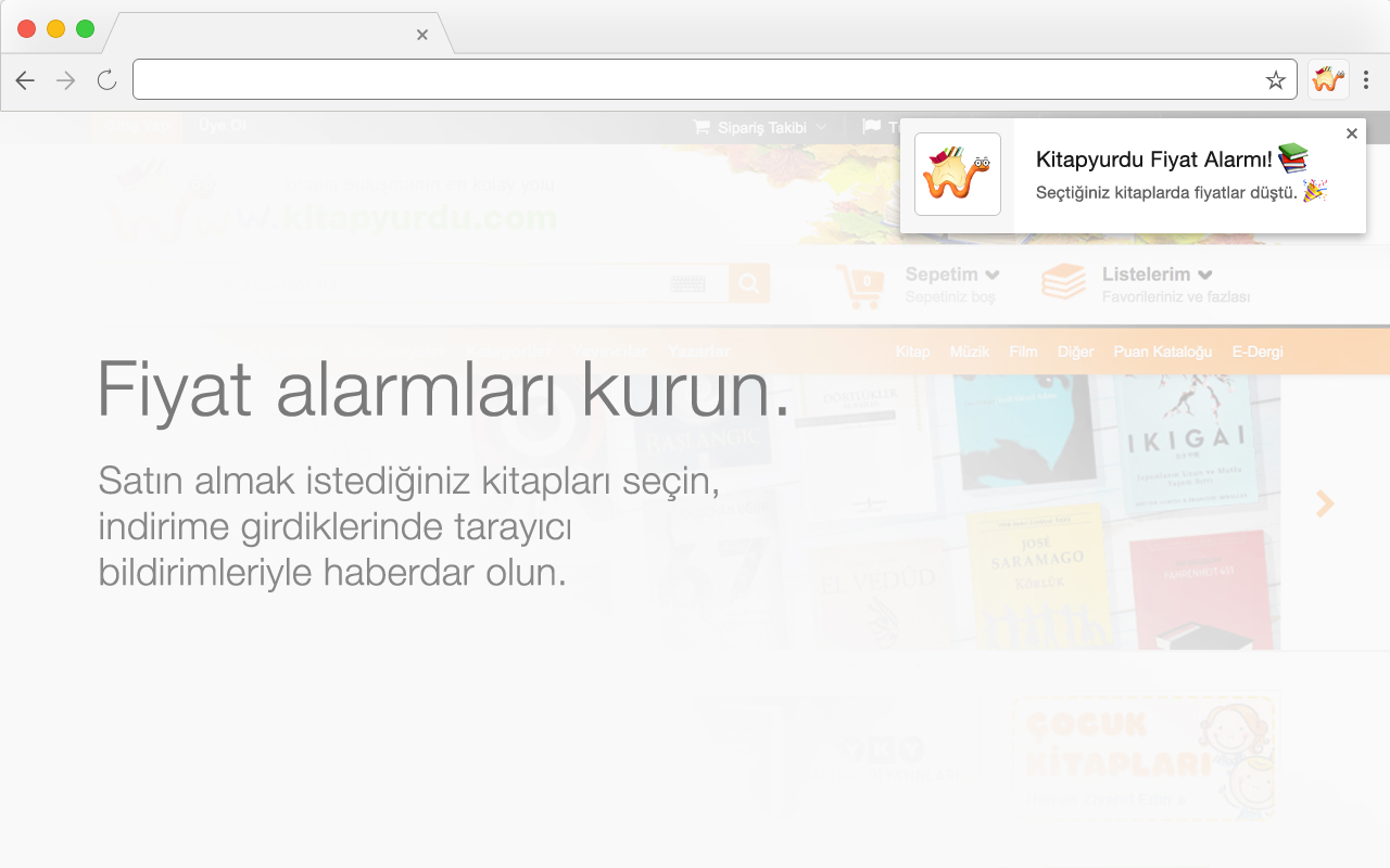 Kitapyurdu Fiyat Asistanı Preview image 6