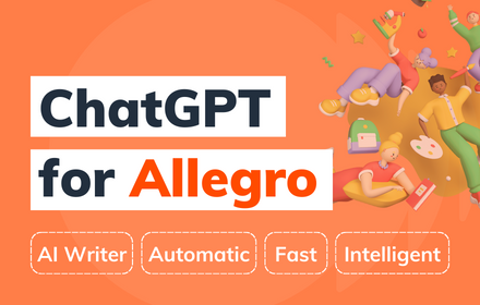 AllegroGPT:ChatGPT for Allegro Open AI Writer small promo image