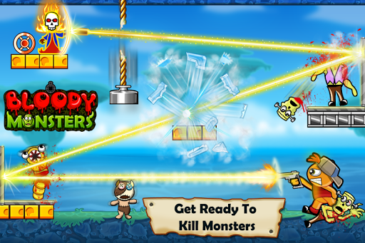 Screenshot Bloody Monsters: Bouncy Bullet