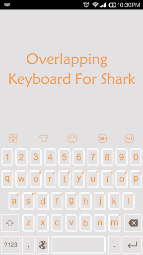 Overlapping Emoji Keyboard