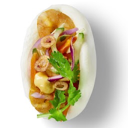 Flaming Prawn Bao