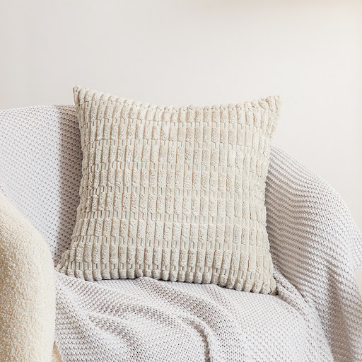 Title 6, Home sofa decoration pillow cover, corduroy, wi...