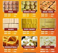 Gavyamrut Sweets menu 1