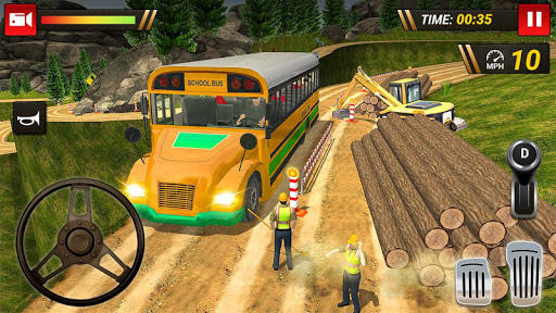 Offroad School Bus Driving Simulator 2019