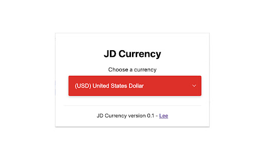 JD Currency