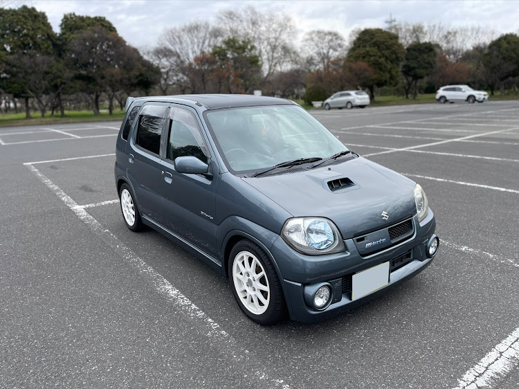 KeiワークスのKeiワークス・hn22s・ターボ・フィット・売りますに関するカスタム事例の投稿画像1枚目
