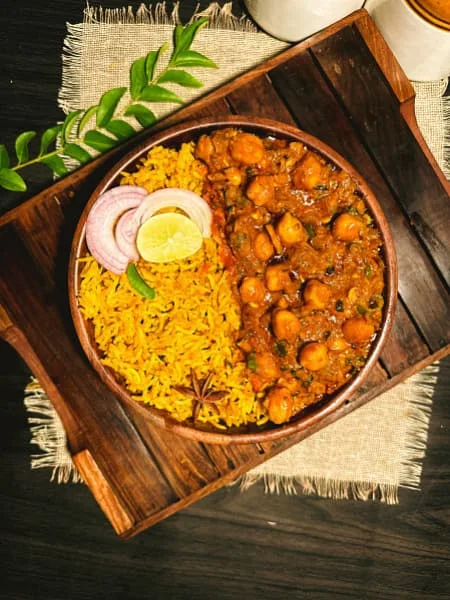 Pindi Chole Rice Bowl