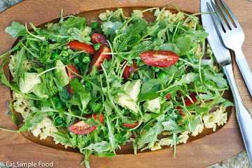 Arugula, Avocado, & Rice Salad w/ Lemon Dressing