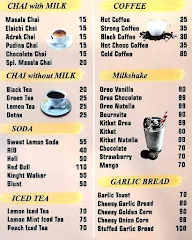Saif Cafe menu 1