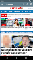 Sverige Tidningar Screenshot