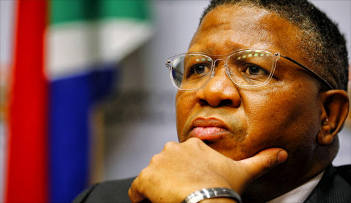 Police Minister Fikile Mbalula PICTURE: MARIANNE THAMM