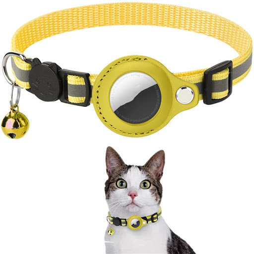 Title 7, Pet Collar With Bell, Airtag, Reflective. Keep ...