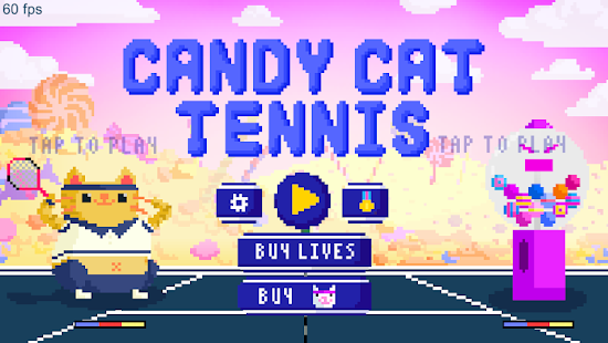 Candy Cat Tennis – 8-bit bash(圖8)-速報App