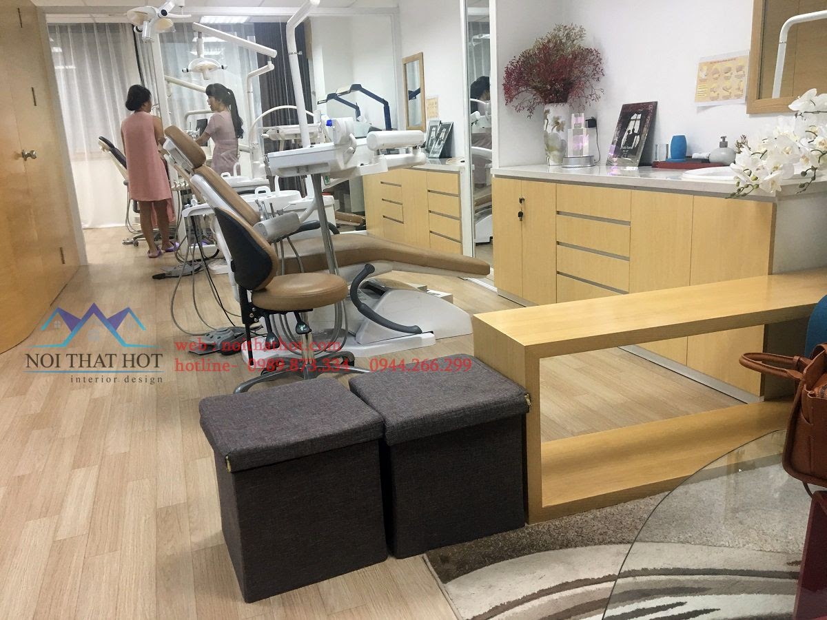 nội thất phòng khám đẹp mắt
