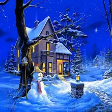 Sfondi Natalizi Animati Per Cellulari.Notte Di Natale Sfondi Animati App Su Google Play