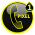 PP THEME PIXELPHONE GLOW YELLOW1.0