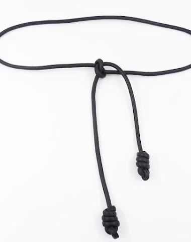 Sheepskin Knot Decoration Waist Kno - 0