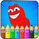 Coloring Hero Larva Cartoon 1.0 APK Descargar