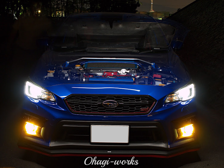 WRX STIのスケルトン・おはぎ先生感謝に関するカスタム事例の投稿画像2枚目