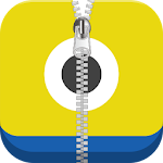 Cover Image of Herunterladen Funny Minion Zipper Screenlock 1.0 APK