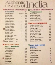 Ashoka Restaurant menu 5