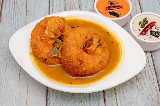 Dipped Sambar Vada