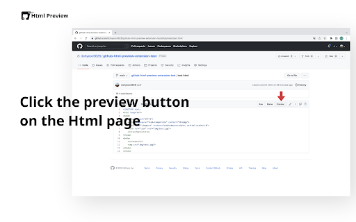 Github Html Preview