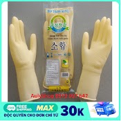 Găng Tay Cao Su Hợp Thành Dài 27Cm Size M - S, Găng Tay Rửa Chén Rửa Bát, Bao Tay Cao Su Rửa Chén